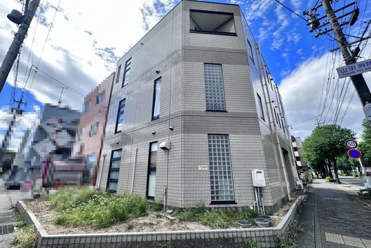 名古屋市　鉄骨造３階建住宅　解体